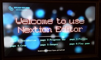 Nextion 7" display