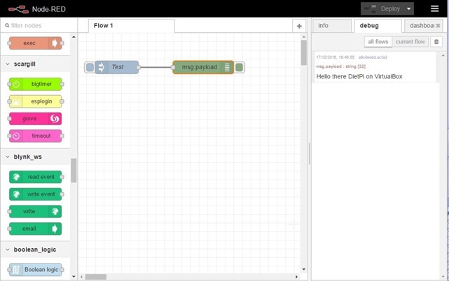 DietPi on VirtualBox