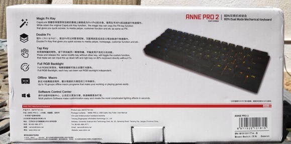 Anne Pro 2 Bluetooth keyboard