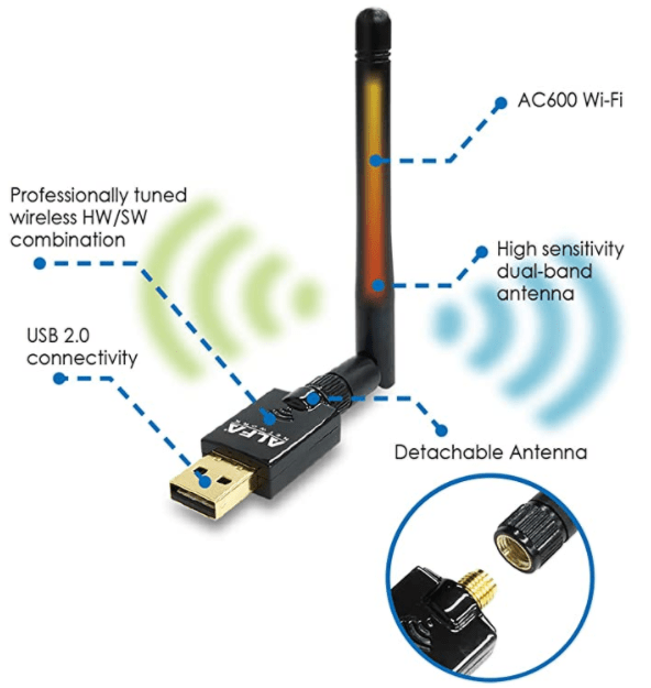 GL-iNet pointed me to this WiFi adaptor for use with their Brume-W router