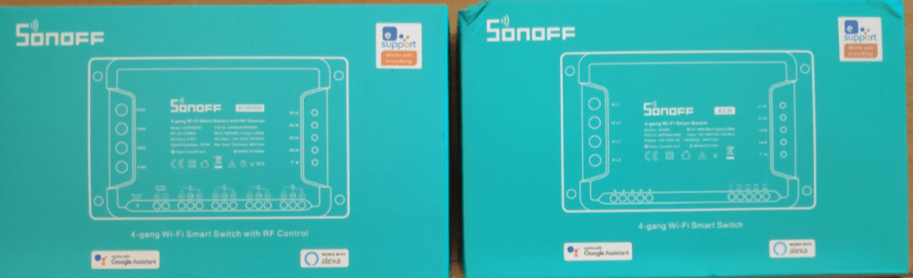 Sonoff 4CHPROR3 and 4CHR3