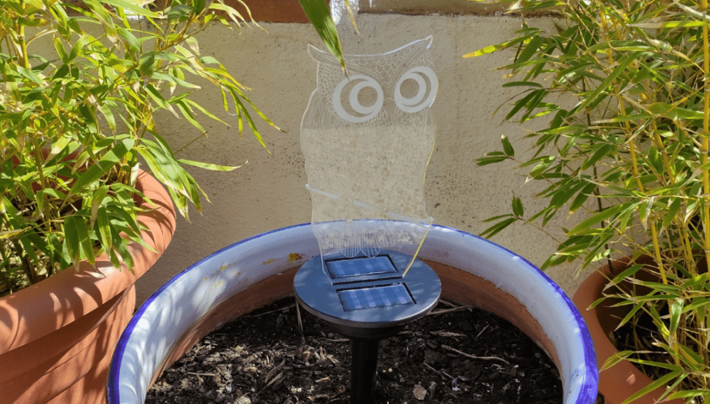 Solar RGB Owl