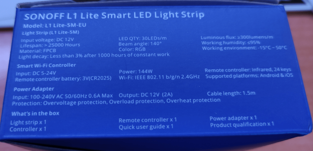 Sonoff L1 Lite Smart LED Lighting
