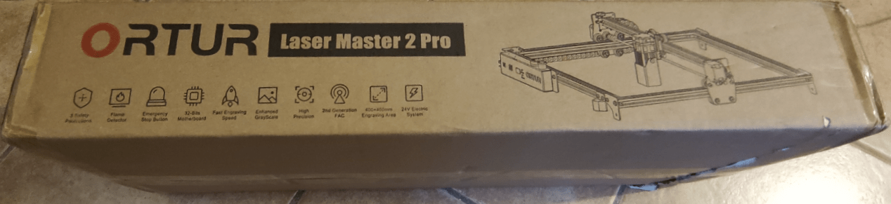 Ortur Laser Master 2 Pro box