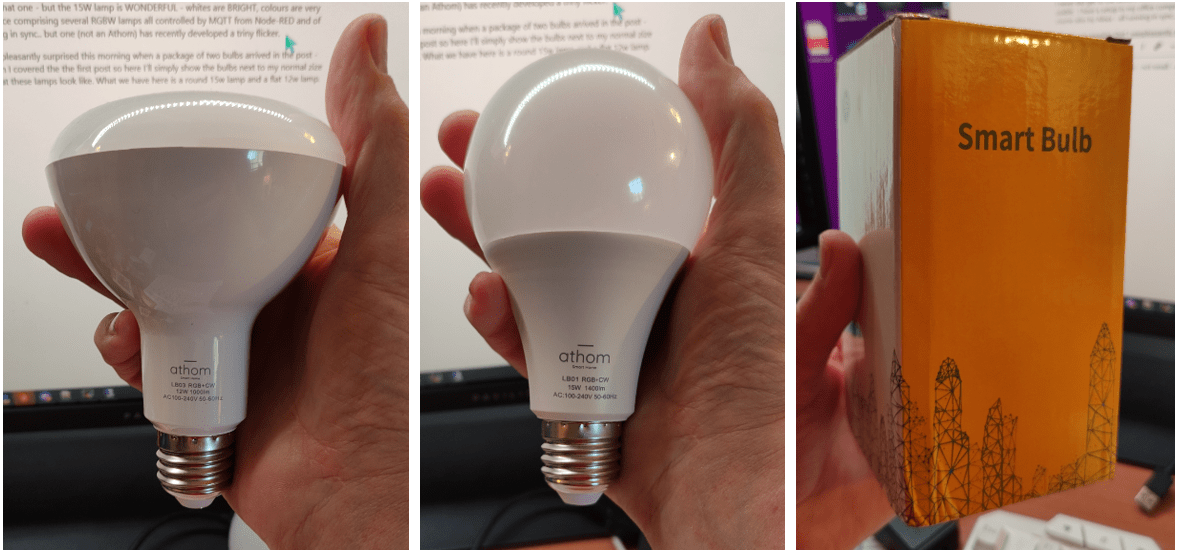 Athom E27 RGBCW Bulbs