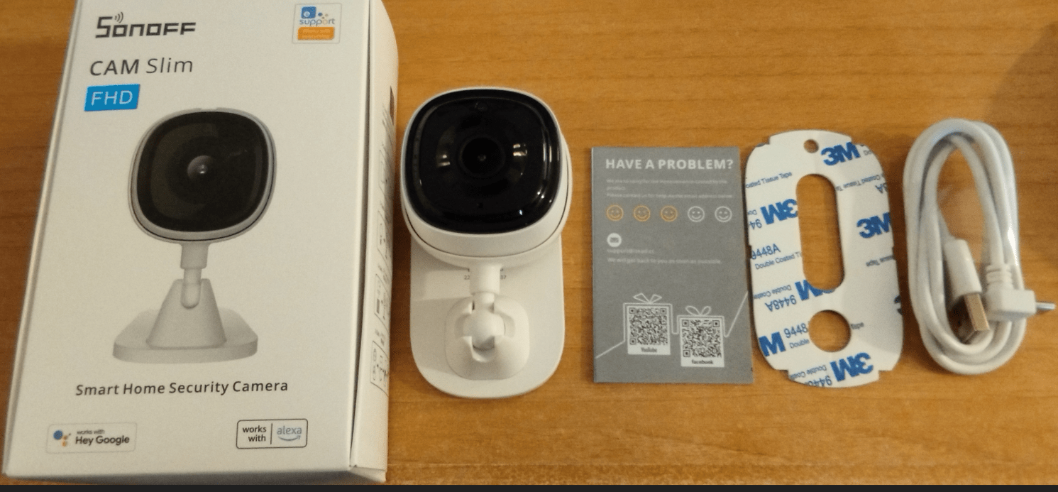 Sonoff CAM Slim FHD Smart Home Security Camera