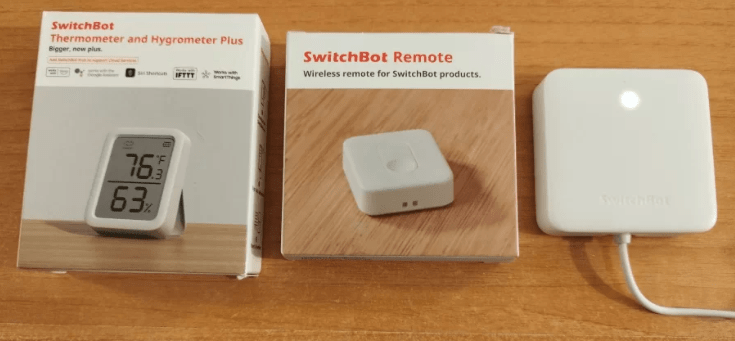 SwitchBot S1 and BLE Mini-Hub