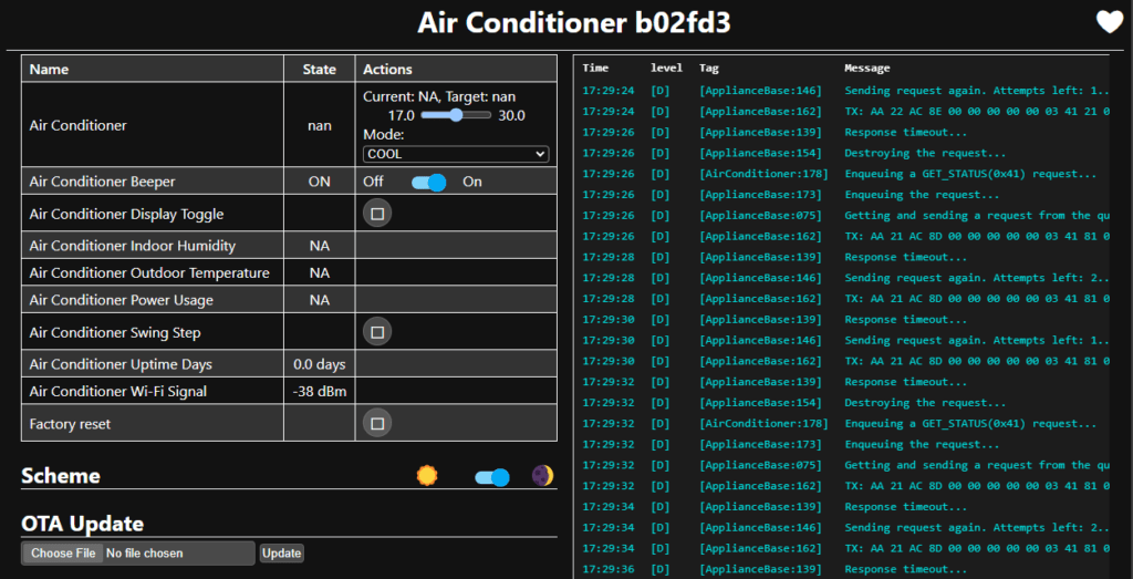 SMARTLIGHT.ME AIRCON CONTROLLER