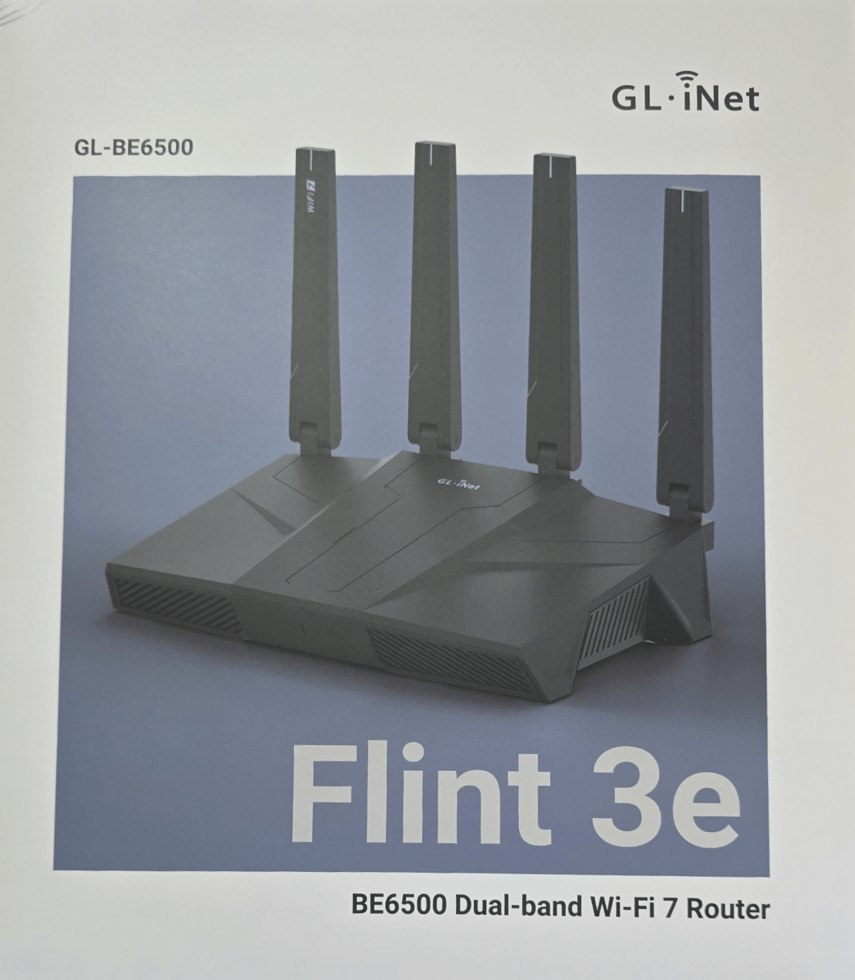 Flint 3e Router WiFi 7 from Gl-iNet