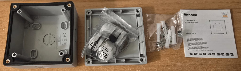 Sonoff Waterproof Box for Various Fusion Series Smart Sockets and Switches