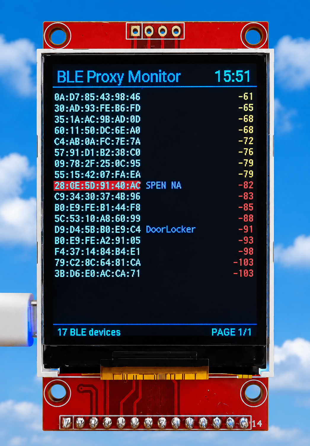 Latest BLE Proxy and Monitor