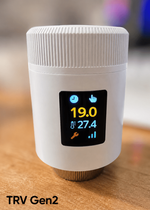 Sonoff TRV Gen 2 in Home Assistant - photo Peter Scargill