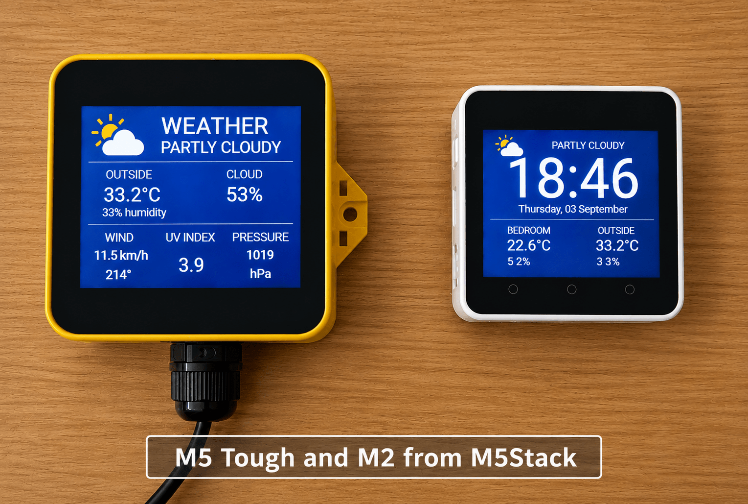 M5Stack units with ESPHOME