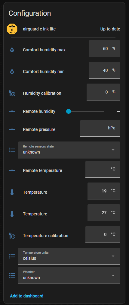 Sonoff SNZB-02UL sensor
